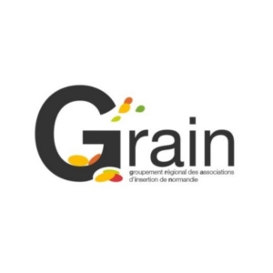 Logo du réseau Grain, groupement régional des associations d'insertion de normandie